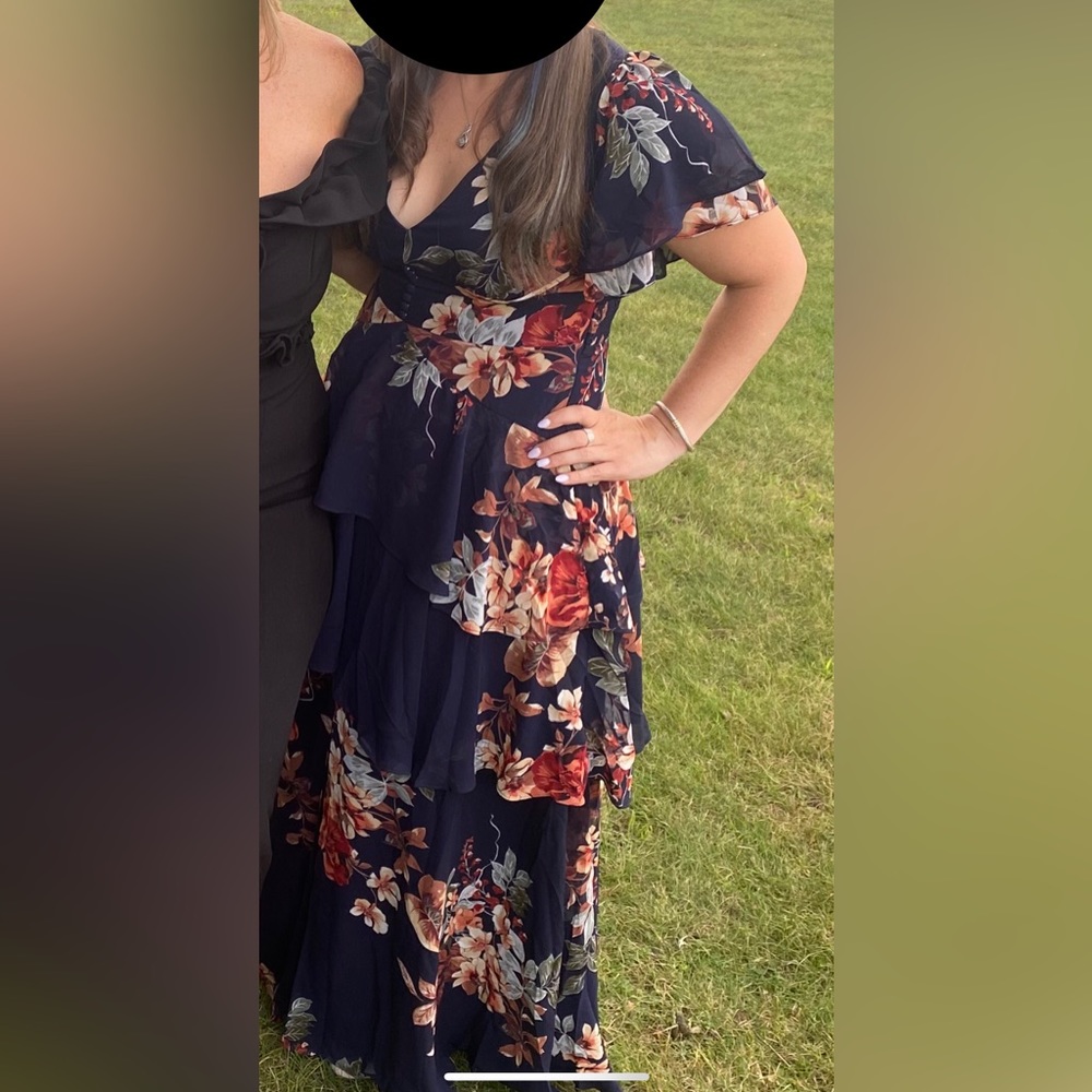 Floral float dress